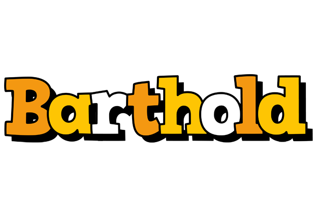 Barthold cartoon logo
