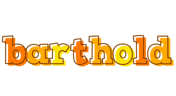 Barthold desert logo
