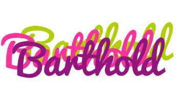 Barthold flowers logo