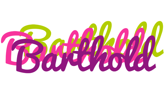 Barthold flowers logo