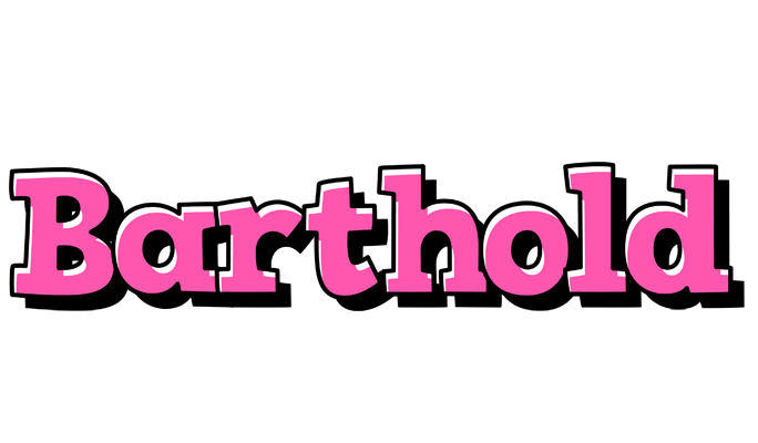 Barthold girlish logo