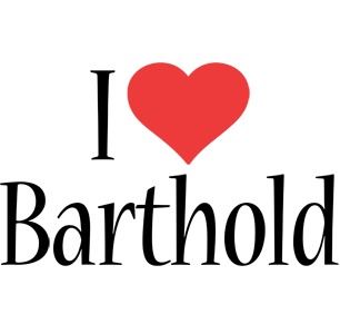 Barthold i-love logo