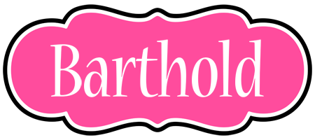 Barthold invitation logo