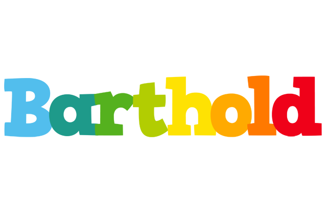 Barthold rainbows logo