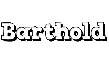 Barthold snowing logo