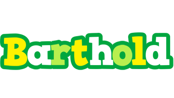Barthold soccer logo