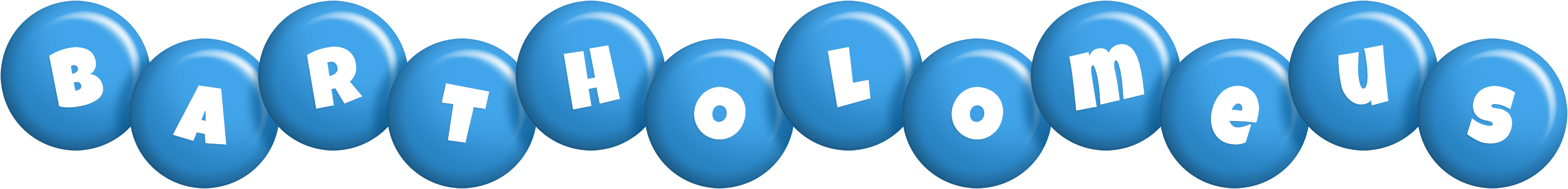 Bartholomeus candy-blue logo