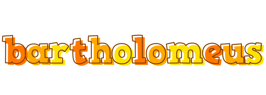 Bartholomeus desert logo