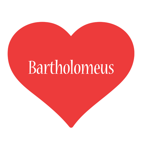 Bartholomeus love logo