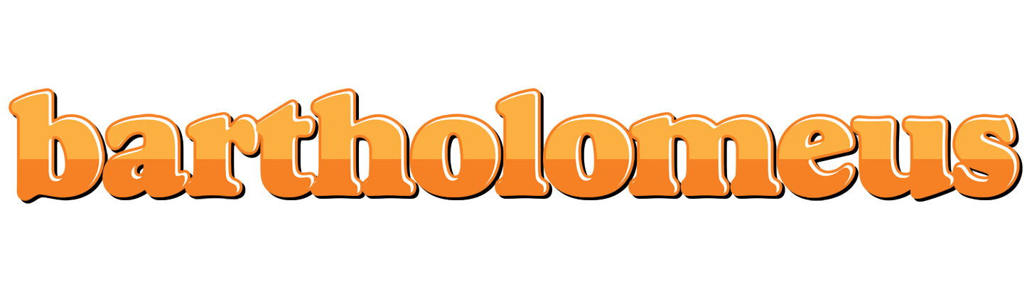 Bartholomeus orange logo