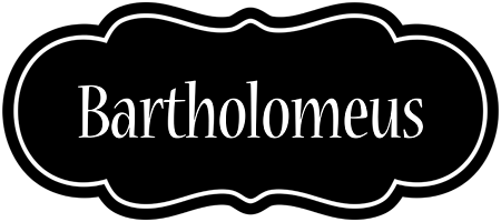 Bartholomeus welcome logo