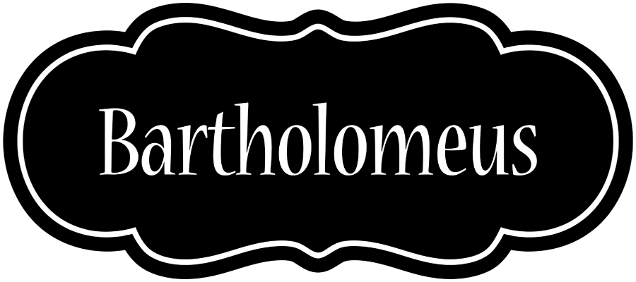 Bartholomeus welcome logo