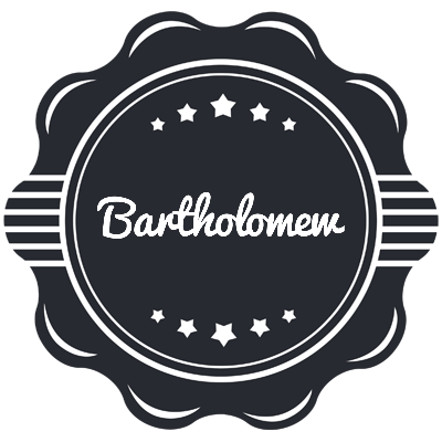 Bartholomew badge logo
