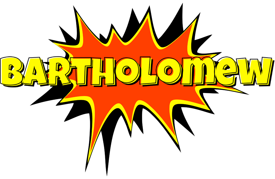 Bartholomew bazinga logo