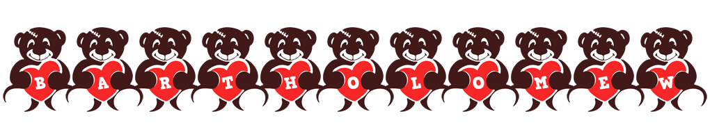 Bartholomew bear logo