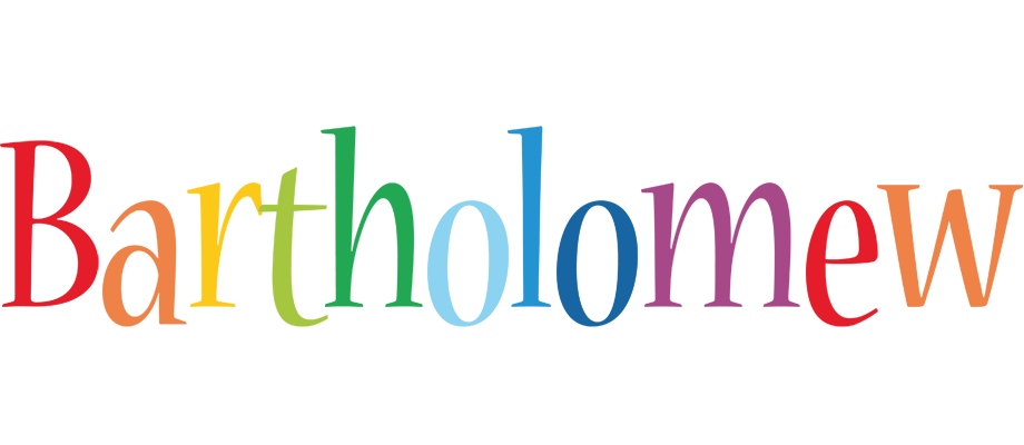 Bartholomew birthday logo