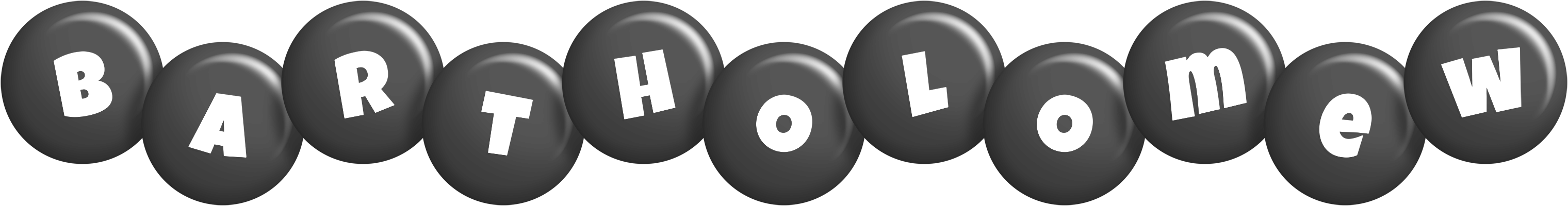 Bartholomew candy-black logo
