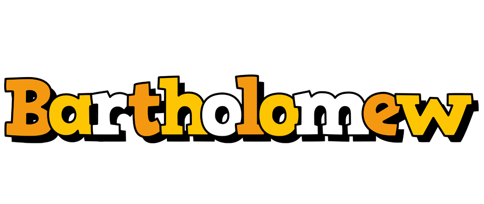 Bartholomew cartoon logo