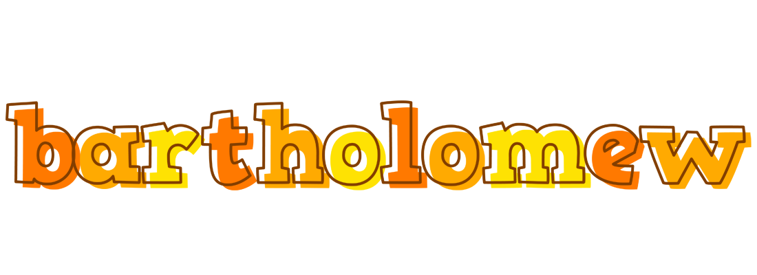Bartholomew desert logo