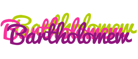 Bartholomew flowers logo