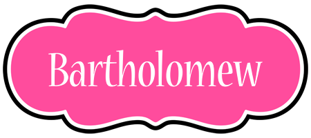 Bartholomew invitation logo