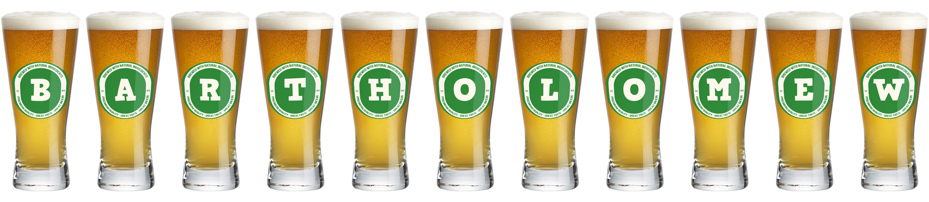 Bartholomew lager logo