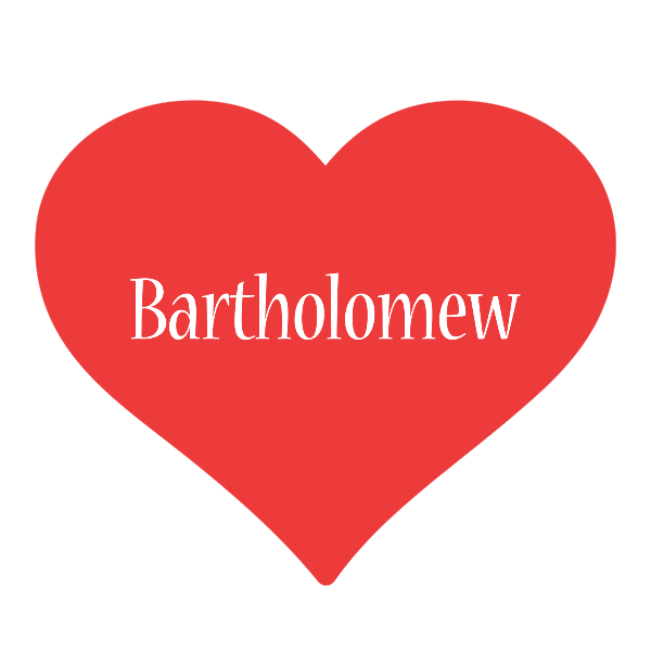 Bartholomew love logo