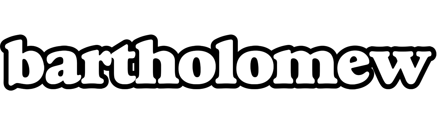Bartholomew panda logo