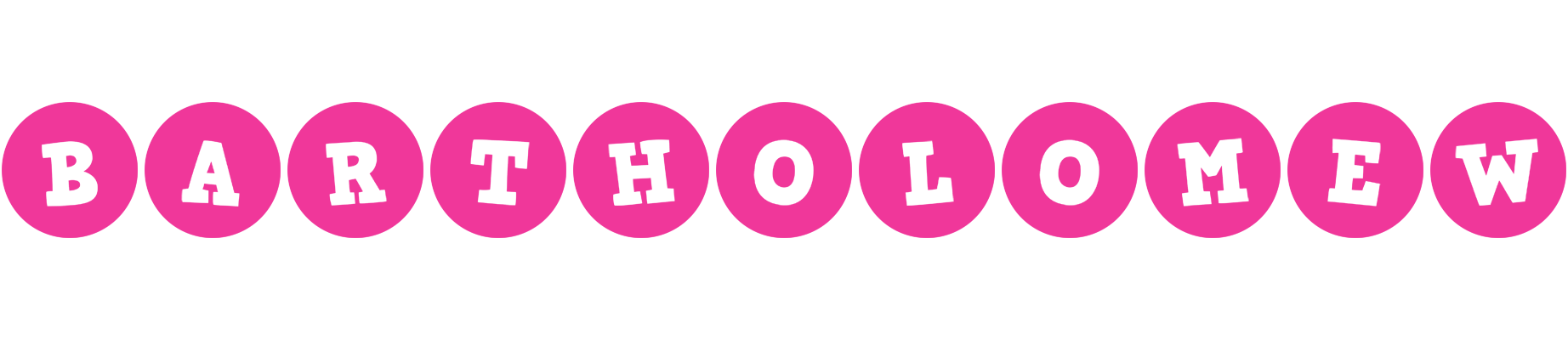 Bartholomew poker logo