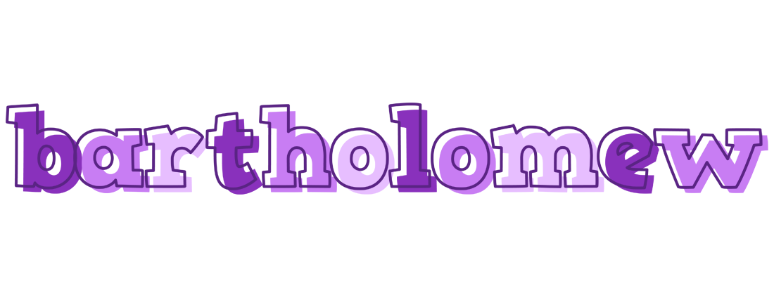 Bartholomew sensual logo