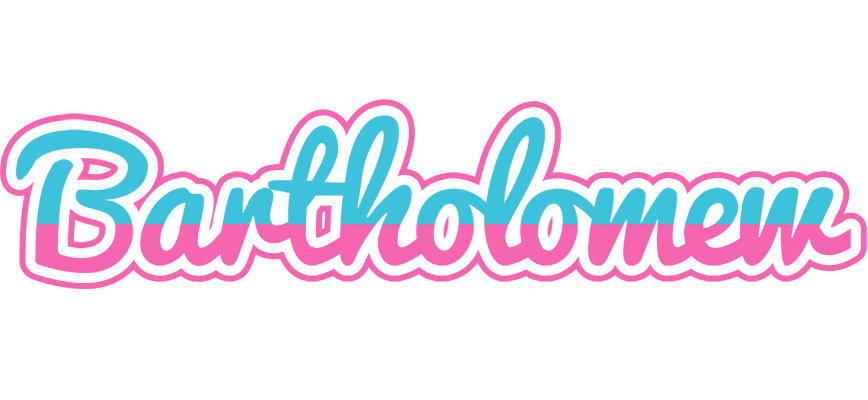 Bartholomew woman logo