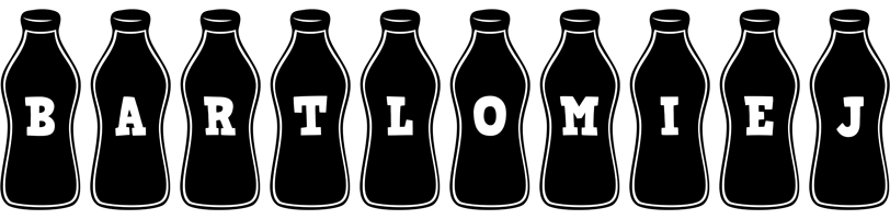 Bartlomiej bottle logo