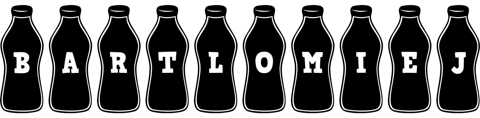 Bartlomiej bottle logo