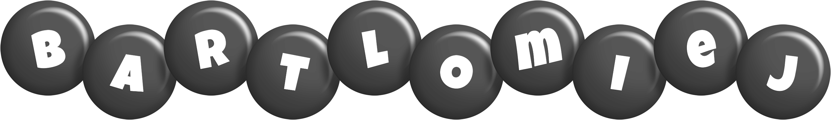 Bartlomiej candy-black logo