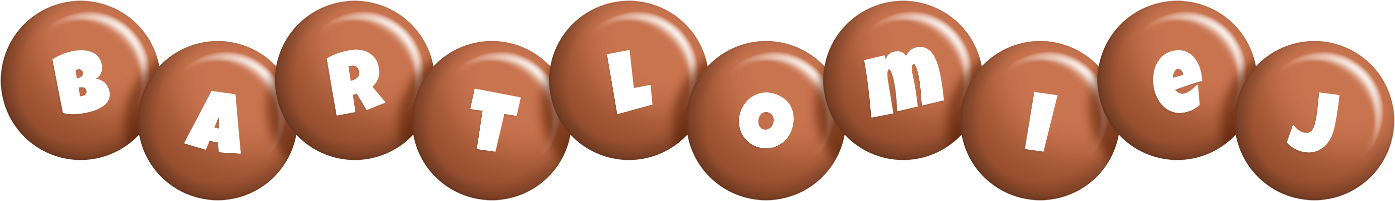 Bartlomiej candy-brown logo