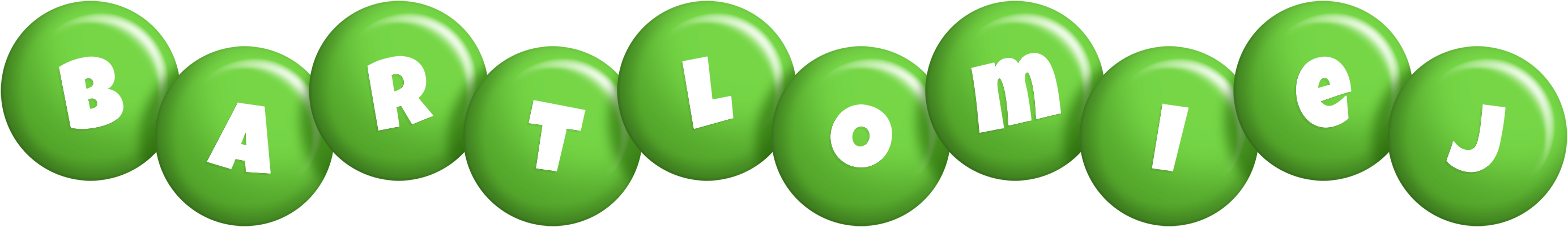Bartlomiej candy-green logo