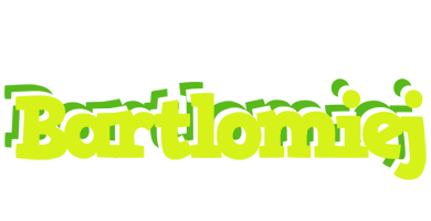 Bartlomiej citrus logo