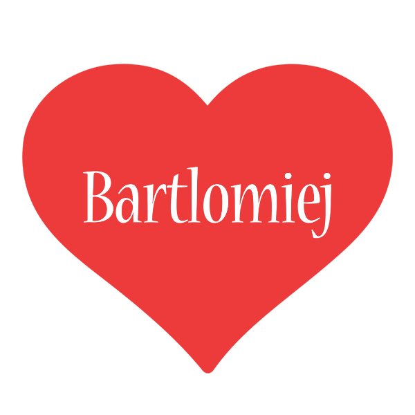 Bartlomiej love logo