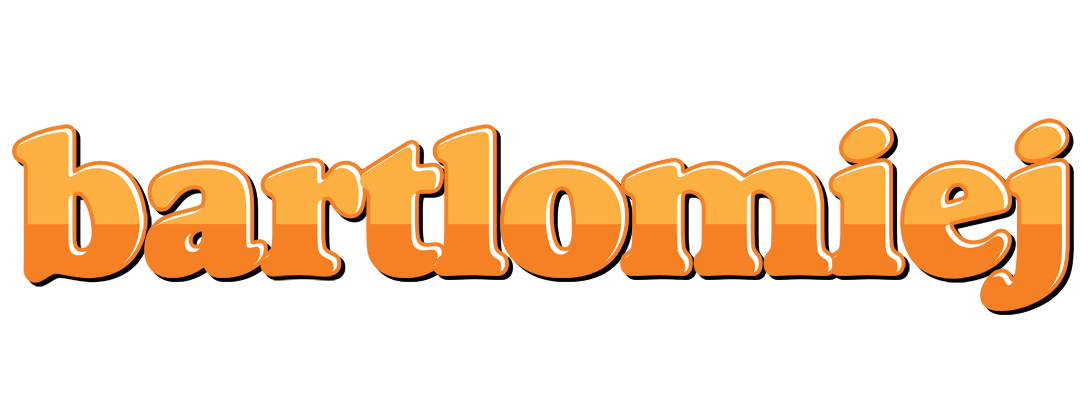 Bartlomiej orange logo