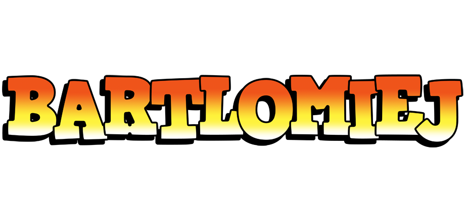 Bartlomiej sunset logo