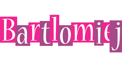 Bartlomiej whine logo