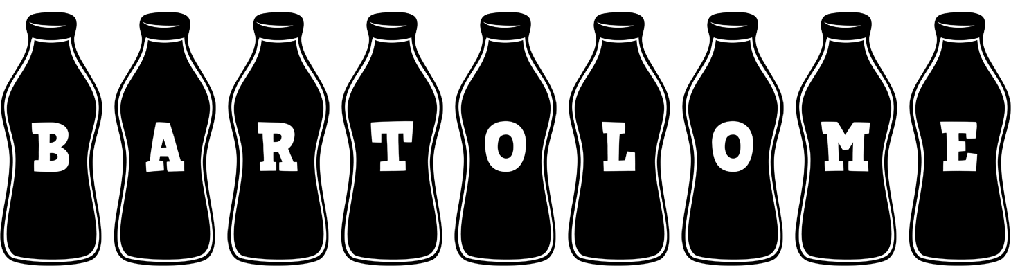 Bartolome bottle logo