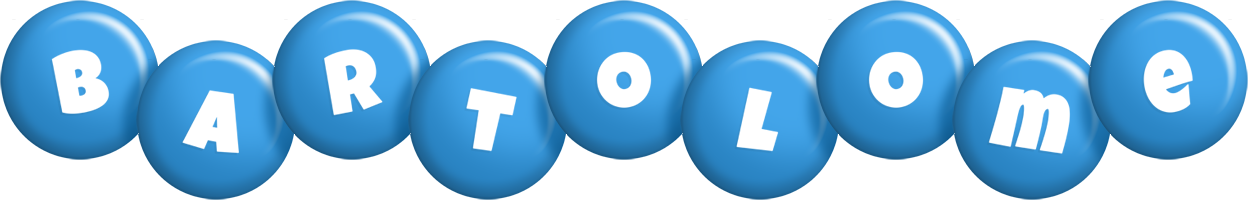 Bartolome candy-blue logo