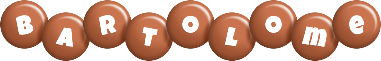 Bartolome candy-brown logo