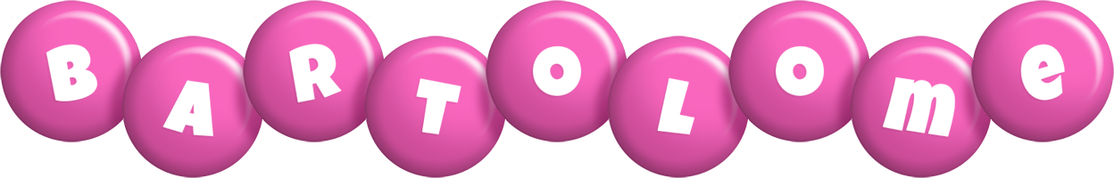 Bartolome candy-pink logo