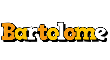 Bartolome cartoon logo