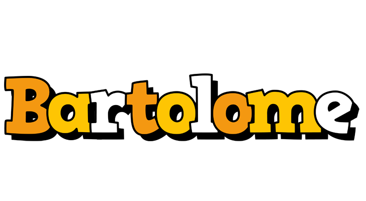 Bartolome cartoon logo