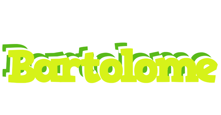Bartolome citrus logo