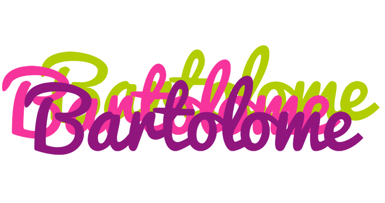 Bartolome flowers logo