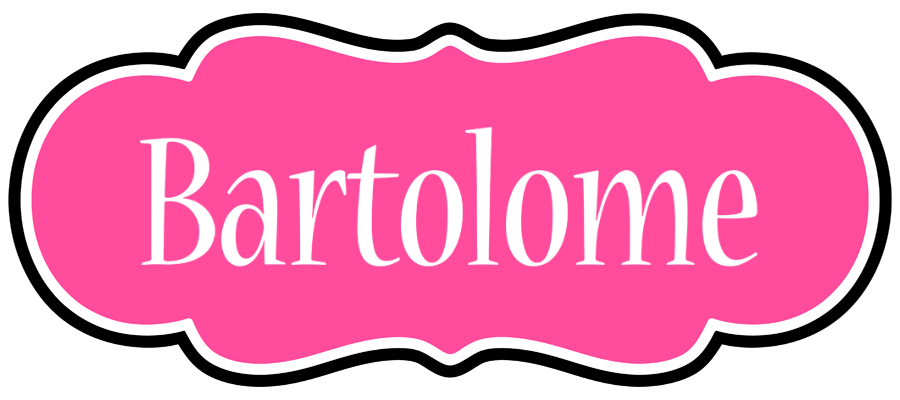 Bartolome invitation logo